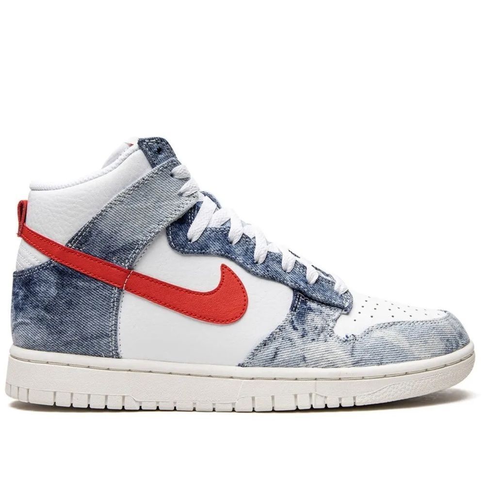 Nike Women’s Dunk High Washed Denim Sneakers
